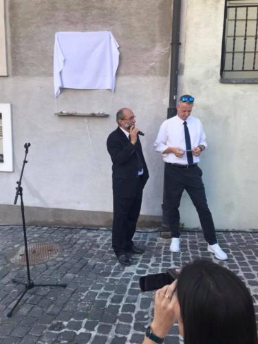 Inauguração Placa Rua Židovská, 1