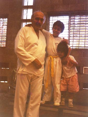 Imi, Rotem e Shahaf, no Instituto Wingate em 1988