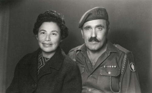 Imi Lichtenfeld and his wife